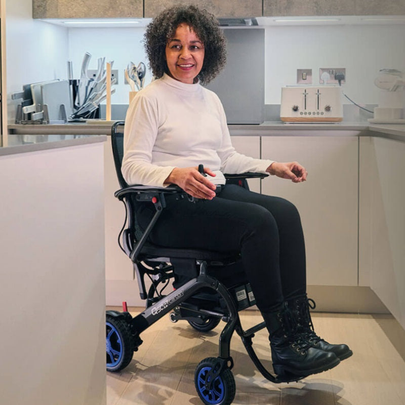 Quickie Q50R Carbon Lightweight Folding Electric Wheelchair NEW 2023