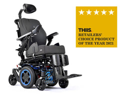 Preowned Quickie Q300M Mini Electric Wheelchairs available from £3595