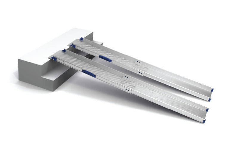 2 Channel Ramp Ultralight-Telescopic 120cm 2 part channel ramps - Aspire 2