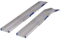 Ultralight-Combi 207cm lightweight folding and telescopic channel ramps (pair)